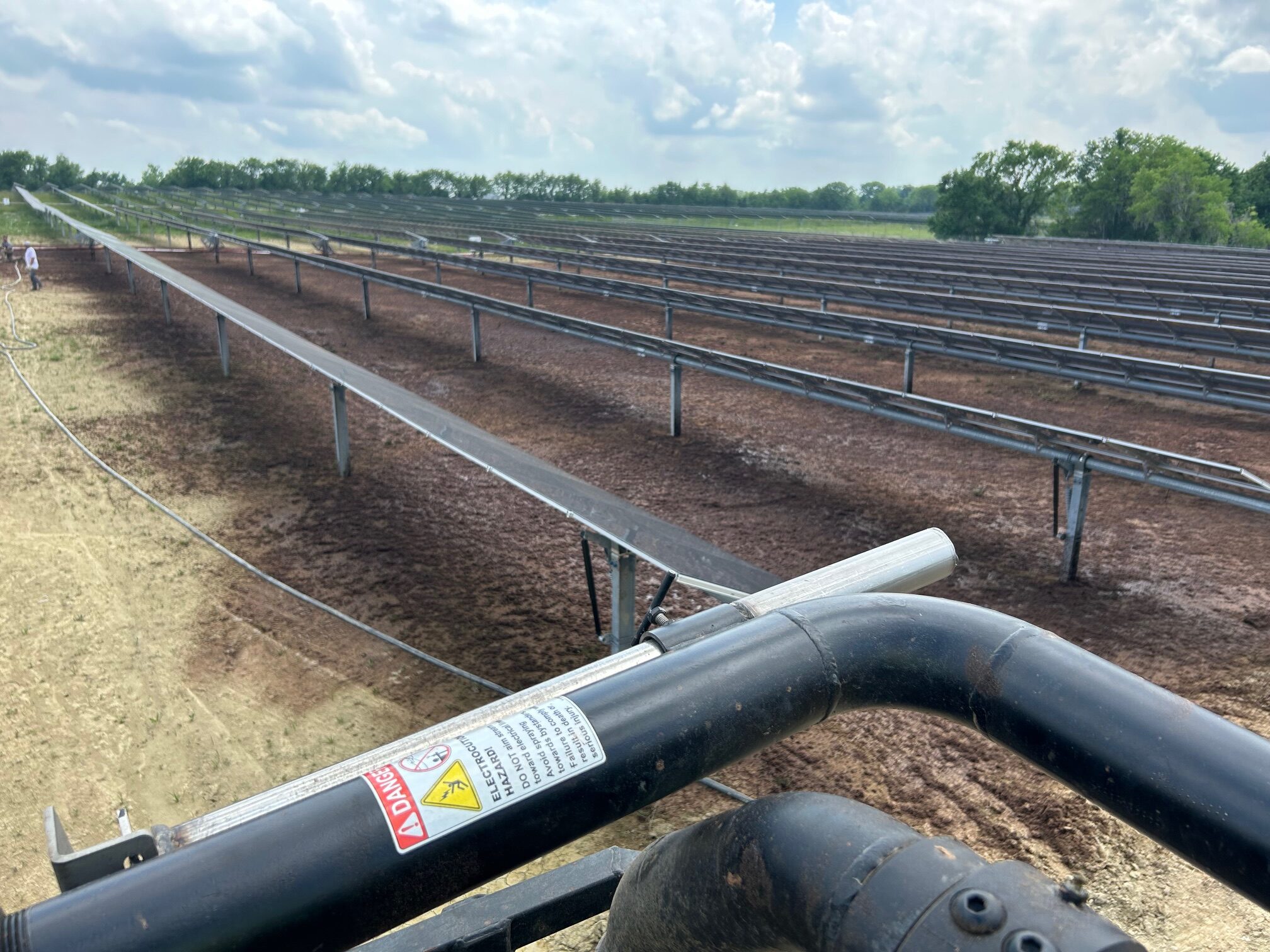 Erosion Control: Hydroseeding for Solar Farms